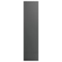 Armario de madera contrachapada gris brillante 50x50x200 cm de , Armarios roperos - Ref: Foro24-800242, Precio: 124,62 €, Des...