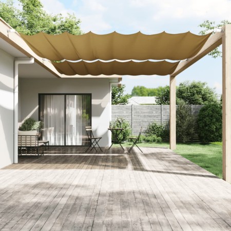 Toldo vertical beige 300x360 cm tela oxford de , Sombrillas - Ref: Foro24-148291, Precio: 45,11 €, Descuento: %