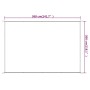 Toldo vertical beige 300x360 cm tela oxford de , Sombrillas - Ref: Foro24-148291, Precio: 45,11 €, Descuento: %