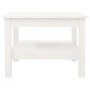 Mesa de centro de madera maciza de pino blanco 55x55x40 cm de , Mesas de centro - Ref: Foro24-814270, Precio: 69,14 €, Descue...