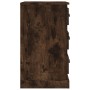Mesita de noche madera contrachapada roble ahumado 39x39x67 cm de , Mesitas de noche - Ref: Foro24-816165, Precio: 60,35 €, D...