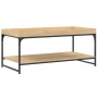 Mesa de centro madera de ingeniería roble Sonoma 100x49x45 cm de , Mesas de centro - Ref: Foro24-832804, Precio: 53,88 €, Des...