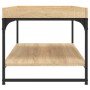 Mesa de centro madera de ingeniería roble Sonoma 100x49x45 cm de , Mesas de centro - Ref: Foro24-832804, Precio: 53,88 €, Des...