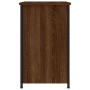 Mesita de noche madera de ingeniería roble marrón 40x36x60 cm de , Mesitas de noche - Ref: Foro24-826001, Precio: 65,87 €, De...