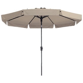 Madison Sombrilla de jardín redonda Flores Luxe crudo 300 cm de , Sombrillas - Ref: Foro24-418779, Precio: 150,00 €, Descuent...