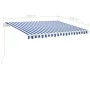 Toldo de pie manual retráctil naranja y marrón 350x250 cm de vidaXL, Toldos - Ref: Foro24-3069516, Precio: 507,72 €, Descuent...