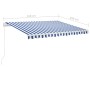 Toldo de pie manual retráctil naranja y marrón 350x250 cm de vidaXL, Toldos - Ref: Foro24-3069516, Precio: 516,23 €, Descuent...