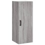 Aparador alto madera contrachapada gris Sonoma 34,5x34x180 cm de , Aparadores - Ref: Foro24-3198919, Precio: 109,93 €, Descue...