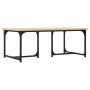 Mesa de centro madera contrachapada roble Sonoma 90x50x35 cm de , Mesas de centro - Ref: Foro24-835400, Precio: 46,20 €, Desc...