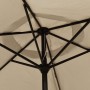 Sombrilla de aluminio gris topo 200x224 cm de , Sombrillas - Ref: Foro24-47207, Precio: 46,25 €, Descuento: %