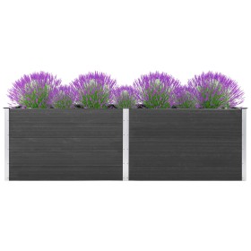 Arriate de WPC gris 300x50x91 cm de , Maceteros y jardineras - Ref: Foro24-49062, Precio: 678,70 €, Descuento: %