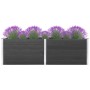 Arriate de WPC gris 300x50x91 cm de , Maceteros y jardineras - Ref: Foro24-49062, Precio: 678,70 €, Descuento: %