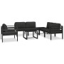 Mesa de centro de aluminio gris antracita de , Sofás modulares de exterior - Ref: Foro24-49242, Precio: 109,95 €, Descuento: %