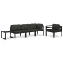 Mesa de centro de aluminio gris antracita de , Sofás modulares de exterior - Ref: Foro24-49242, Precio: 109,95 €, Descuento: %