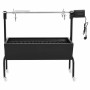 Espetón de asado/barbacoa eléctrica de acero inoxidable de , Barbacoas - Ref: Foro24-49326, Precio: 248,44 €, Descuento: %