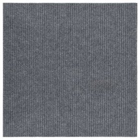 Alfombra felpudo atrapasuciedad gris 100x100 cm en Alfombras | Comprar online en Foru.es