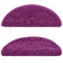 Alfombras de peldaños de escalera 15 uds violeta 65x21x4 cm de , Alfombrillas para escalones - Ref: Foro24-133905, Precio: 87...
