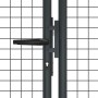 Puerta de malla de jardín acero galvanizado gris 400x175 cm de , Puertas de jardín - Ref: Foro24-145778, Precio: 409,81 €, De...
