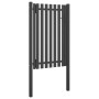 Puerta de valla para jardín de acero gris antracita 1x2 cm de , Puertas de jardín - Ref: Foro24-146330, Precio: 215,13 €, Des...