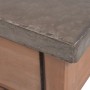 Mesa consola de madera de abeto maciza 122x35x80 cm de , Mesas auxiliares - Ref: Foro24-245460, Precio: 291,74 €, Descuento: %