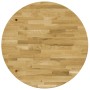 Superficie de mesa redonda madera maciza de roble 44 mm 400 mm de , Tableros para mesas - Ref: Foro24-245992, Precio: 65,74 €...