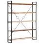 Estantería de 5 niveles madera maciza reciclada 140x30x180 cm de , Librerías y estanterías - Ref: Foro24-286583, Precio: 467,...
