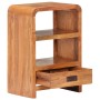 Mesita de noche madera maciza acacia acabado miel 40x30x60 cm de , Mesitas de noche - Ref: Foro24-289633, Precio: 187,76 €, D...