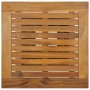Mesa alta ratán sintético y madera de acacia gris 60x60x110 cm de , Mesas de jardín - Ref: Foro24-313464, Precio: 169,97 €, D...