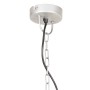 Lámpara colgante vintage 25 W plateada redonda 41 cm E27 de , Lámparas - Ref: Foro24-320541, Precio: 69,97 €, Descuento: %