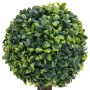 Plantas de boj artificial 2 uds forma bola maceta verde 56 cm de , Flora artificial - Ref: Foro24-336517, Precio: 68,61 €, De...