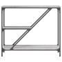 Mesa consola madera de ingeniería gris Sonoma 88,5x30x75 cm de , Mesas auxiliares - Ref: Foro24-835482, Precio: 46,95 €, Desc...