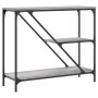 Mesa consola madera de ingeniería gris Sonoma 88,5x30x75 cm de , Mesas auxiliares - Ref: Foro24-835482, Precio: 46,95 €, Desc...