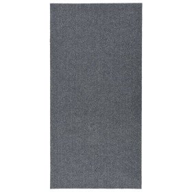 Alfombra de pasillo atrapa suciedad 100x200 cm gris en Alfombras | Comprar online en Foru.es