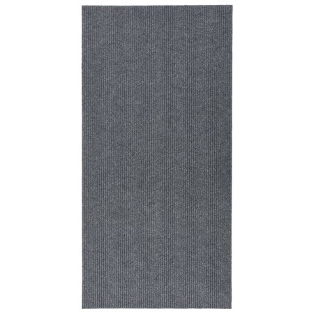 Alfombra de pasillo atrapa suciedad 100x200 cm gris en Alfombras | Comprar online en Foru.es