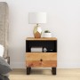 Mesitas de noche 2 uds madera maciza acacia y contrachapada de , Mesitas de noche - Ref: Foro24-350651, Precio: 112,05 €, Des...