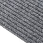 Alfombra de pasillo atrapa suciedad 100x200 cm gris en Alfombras | Comprar online en Foru.es