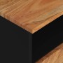 Mesitas de noche 2 uds madera maciza acacia y contrachapada de , Mesitas de noche - Ref: Foro24-350651, Precio: 112,05 €, Des...