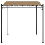 Toldo acero y tela gris taupe 2x2,3 m 180 g/m² de , Carpas y cenadores - Ref: Foro24-362393, Precio: 178,81 €, Descuento: %