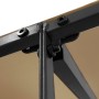 Toldo acero y tela gris taupe 2x2,3 m 180 g/m² de , Carpas y cenadores - Ref: Foro24-362393, Precio: 178,81 €, Descuento: %
