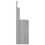 Tocador con LED gris sonoma 96x40x142 cm de , Tocadores para dormitorios - Ref: Foro24-820488, Precio: 187,80 €, Descuento: %
