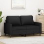 Sofá de 2 plazas terciopelo negro 120 cm de , Sofás - Ref: Foro24-359194, Precio: 227,43 €, Descuento: %