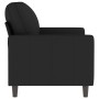 Sofá de 2 plazas terciopelo negro 120 cm de , Sofás - Ref: Foro24-359194, Precio: 227,43 €, Descuento: %