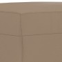 Reposapiés de cuero sintético color capuchino 60x50x41 cm de , Otomanas - Ref: Foro24-349292, Precio: 53,94 €, Descuento: %