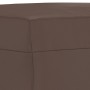 Reposapiés de cuero sintético marrón 70x55x41 cm de , Otomanas - Ref: Foro24-349357, Precio: 58,87 €, Descuento: %