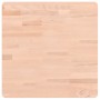 Tablero de mesa cuadrado de madera maciza de haya 50x50x4 cm de , Tableros para mesas - Ref: Foro24-355961, Precio: 52,59 €, ...