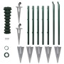 Valla metálica con estacas postes acero galvanizado 1,25x15 m de , Paneles de vallas - Ref: Foro24-140751, Precio: 222,88 €, ...