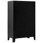 Baúl de almacenaje industrial acero negro 75x40x120 cm de , Baúles de almacenamiento - Ref: Foro24-145359, Precio: 264,45 €, ...