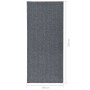 Alfombra de pasillo atrapa suciedad 100x250 cm gris en Alfombras | Comprar online en Foru.es