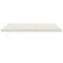 Toldo retráctil aluminio y tela color crema 5x3 m de , Toldos - Ref: Foro24-3154430, Precio: 388,53 €, Descuento: %