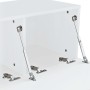 Mueble para TV madera contrachapada blanco brillo 120x40x34 cm de , Muebles TV - Ref: Foro24-244870, Precio: 117,27 €, Descue...